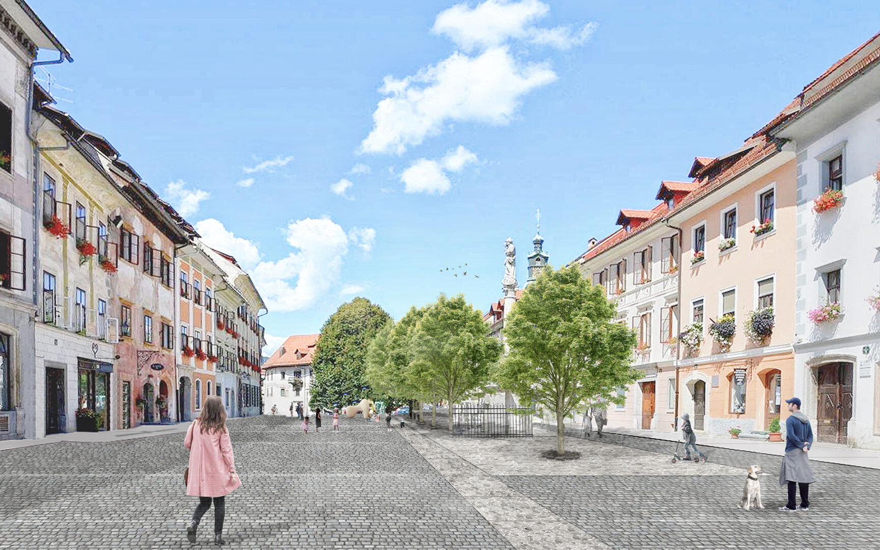 Dogodek v sodelovanju s Prosvetnim društvom Sotočje Škofja Loka – na Mestnem trgu v Škofji Loki